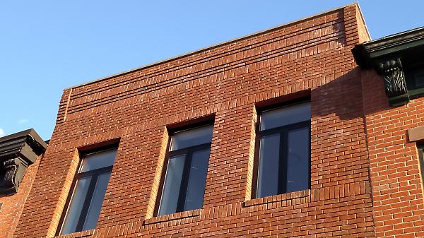 brick cornice detail