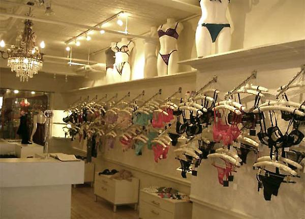 lingerie display